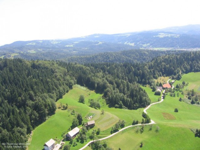 Letalski posnetki - Košakov grič, 19.8.08 - foto