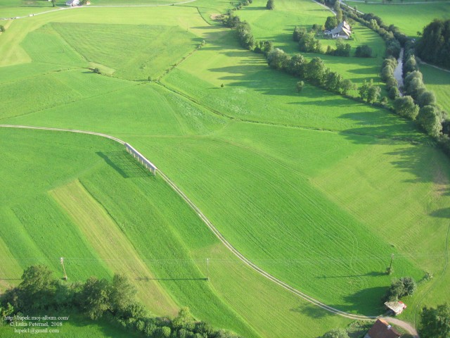 Letalski posnetki - Ledinica, 17.8.08 - foto