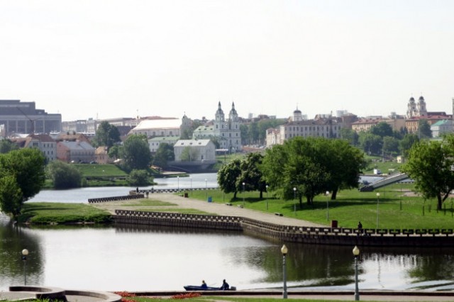 Staro mestno jedro - več ga ni ostalo, ker je bil Minsk med II.svetovno vojno povem poruše