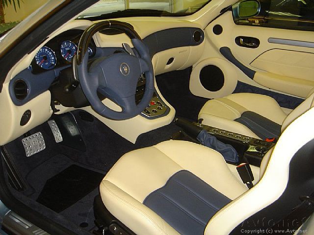 Maserati Spyder - notranjost