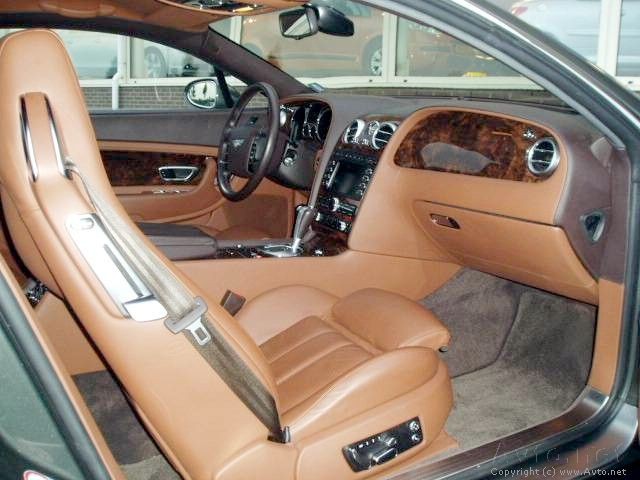 Bentley Continental GT - notranjost