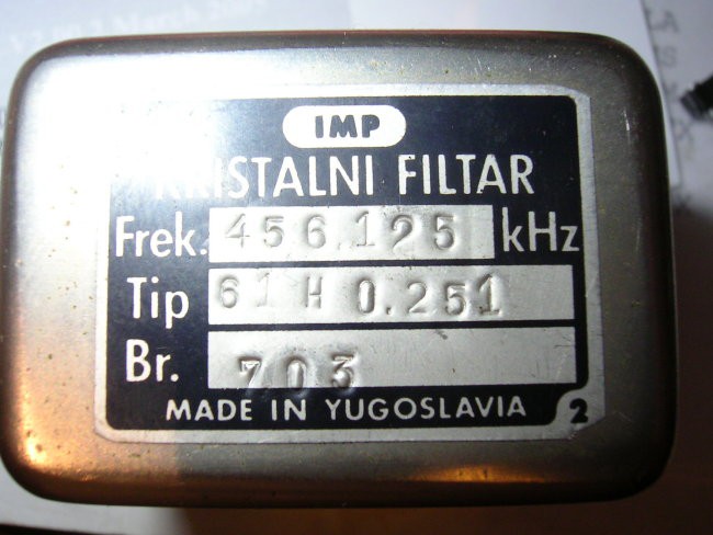 Crystal filter 455 kHz, IMP, sitable for Yaesu FT-817