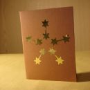 4 Uporabljeni materiali: -barvni karton - zlate zvezdice