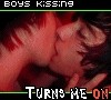 Boyz kissing :D - foto