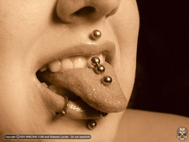 Piercings - foto povečava