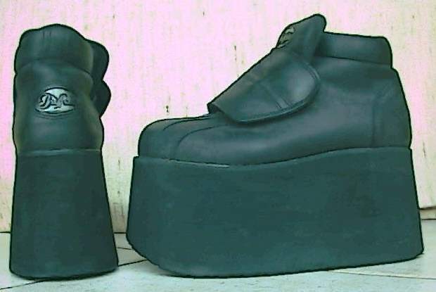 Black buffalo boots