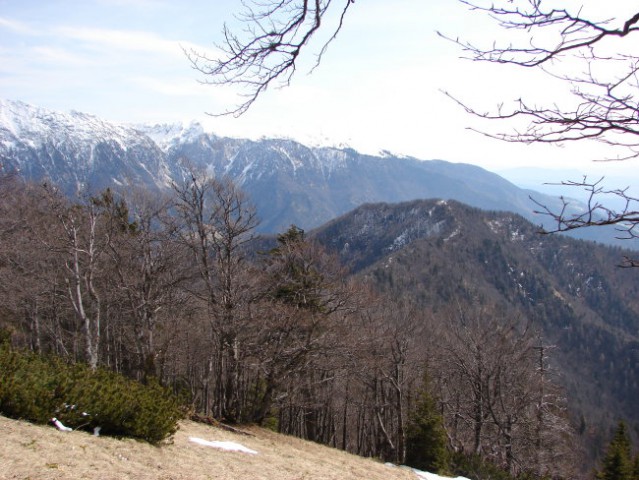Pogled na Javorov vrh