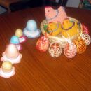 Velikonočna jajčka in kokoši