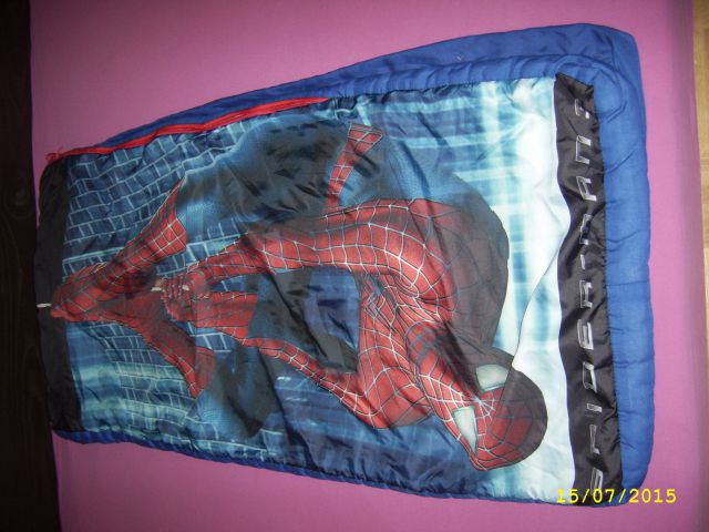 Spiderman spalna vreča