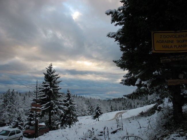 Velka planina 10.12.06 - foto povečava