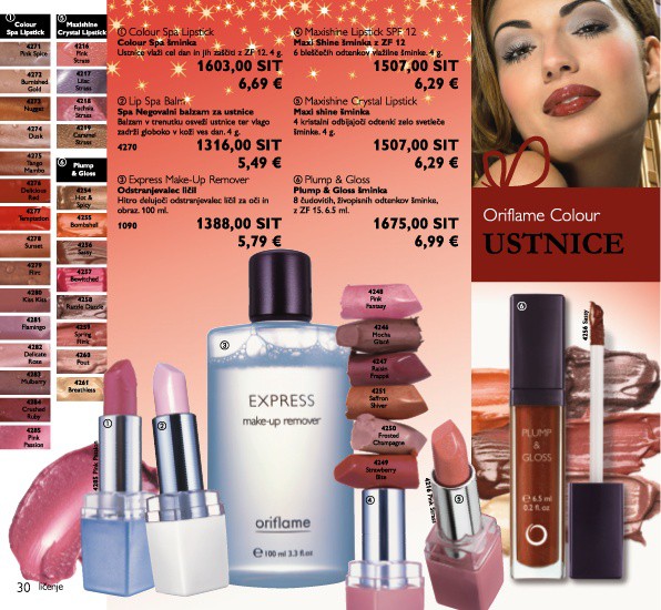 Oriflame december 2006 - foto povečava