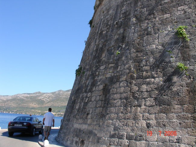 Mesto Korčula, kar mogočne trdnjave