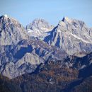 mangart, triglav in jalovec