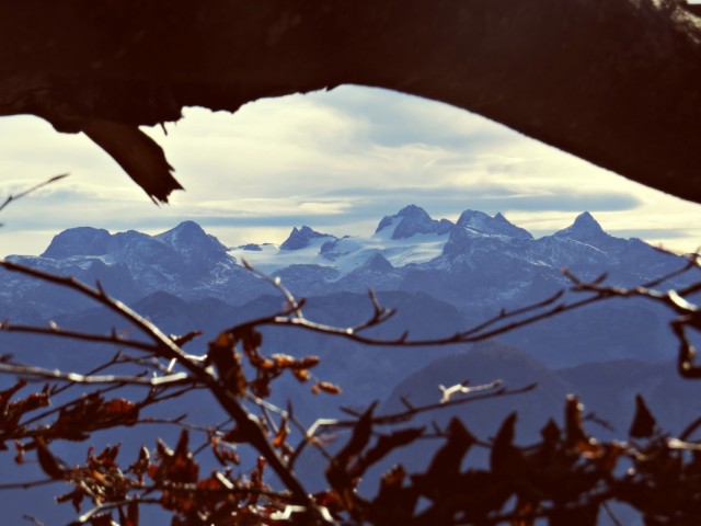 Razgled z vrha, dachstein