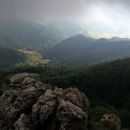 v oblakih