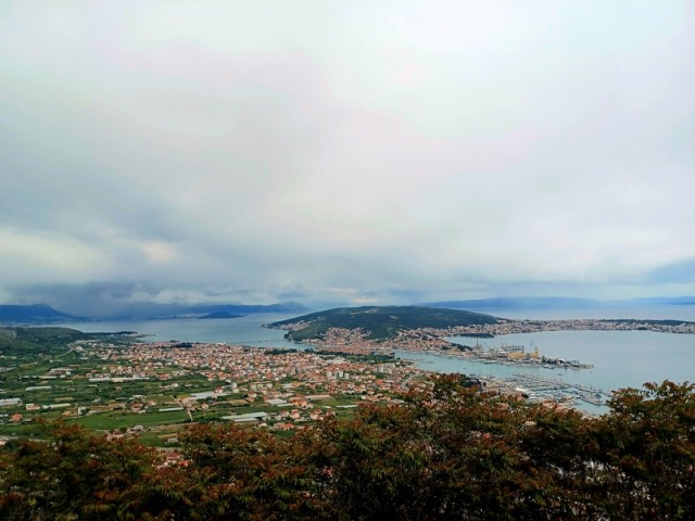 Trogir , čiovo pred nevihto