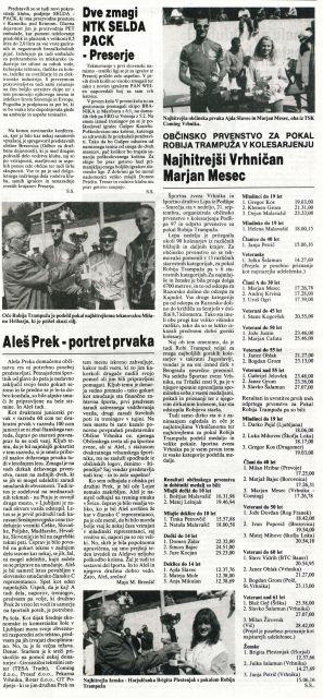 13. memorial Roberta Trampuža - 1997