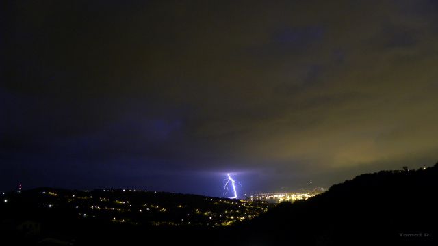 Poletna nevihta v Trstu