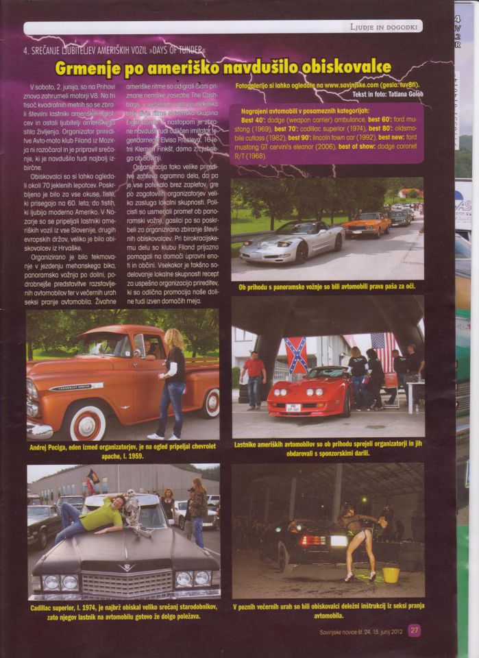 Days of thunder 2012 - foto povečava
