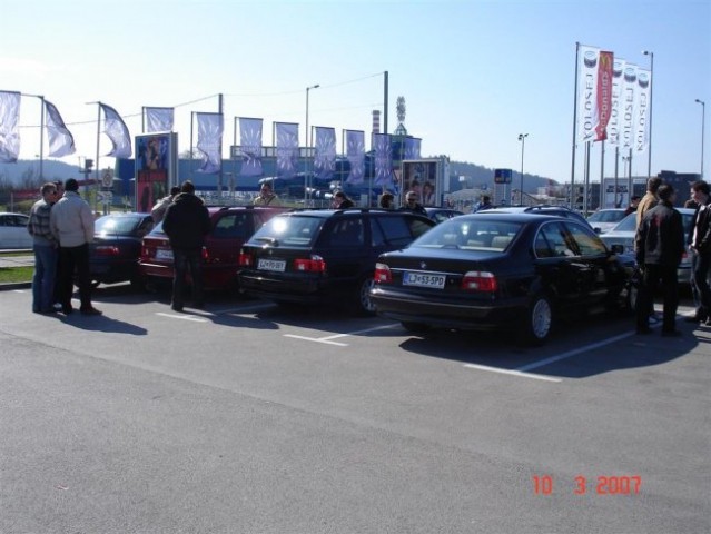 BMW srečanje pri Koloseju - foto