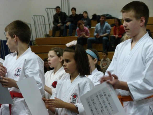 Izpiti Kyu stopenj Šempeter pri Gorici 2008 - foto