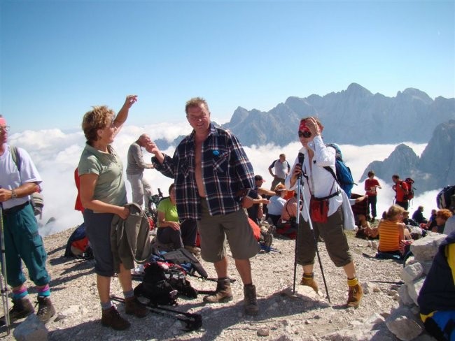 ŽELEZARSKI POHOD na Malo Mojstrovko, 2332 m,  - foto povečava