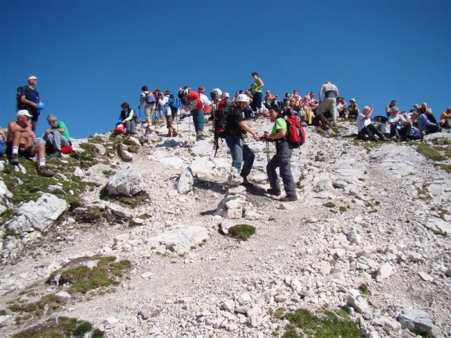 ŽELEZARSKI POHOD na Malo Mojstrovko, 2332 m,  - foto povečava