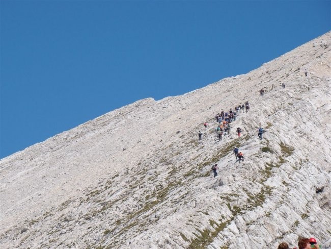 ŽELEZARSKI POHOD na Malo Mojstrovko, 2332 m,  - foto povečava