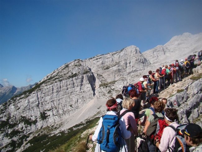 ŽELEZARSKI POHOD na Malo Mojstrovko, 2332 m,  - foto povečava