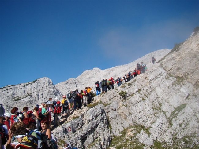 ŽELEZARSKI POHOD na Malo Mojstrovko, 2332 m,  - foto povečava