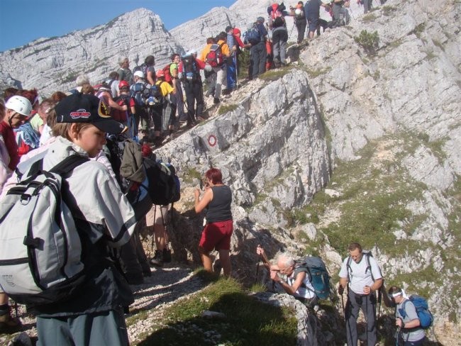 ŽELEZARSKI POHOD na Malo Mojstrovko, 2332 m,  - foto povečava