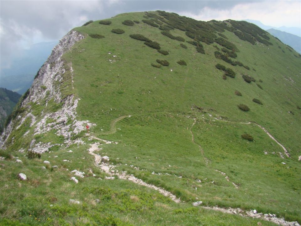 ČRNA PRST, 1844m - RODICA, 1966m - foto povečava