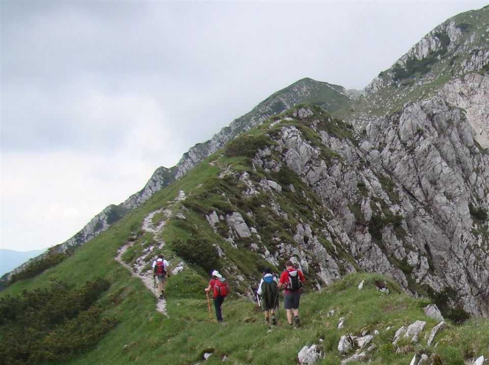 ČRNA PRST, 1844m - RODICA, 1966m - foto povečava