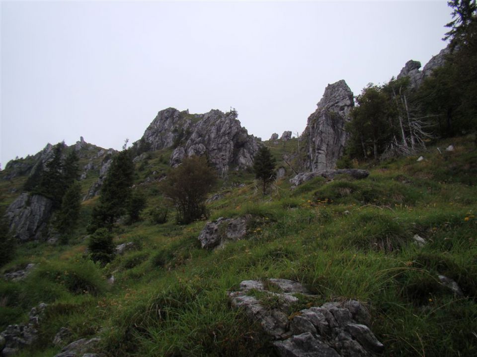 RATITOVEC (1667 m) in LUBNIK (1025 m) - foto povečava