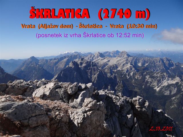 ŠKRLATICA, 2740 m - foto