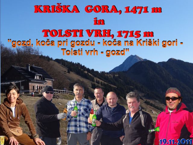KRIŠKA GORA - TOLSTI VRH, 1715 m - foto