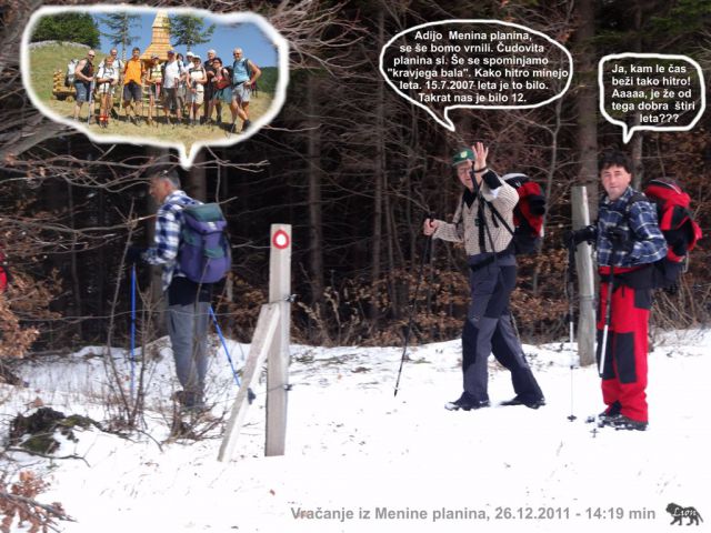 MENINA PLANINA, 26.12.2011  - foto