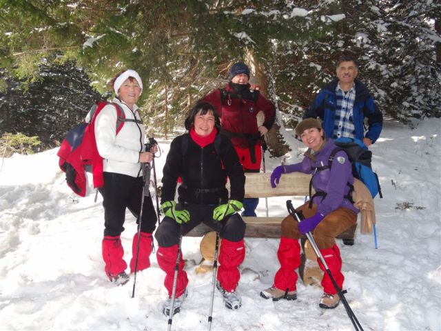 Žekovec - Mozirska koča - Golte, 8.2.2012 - foto