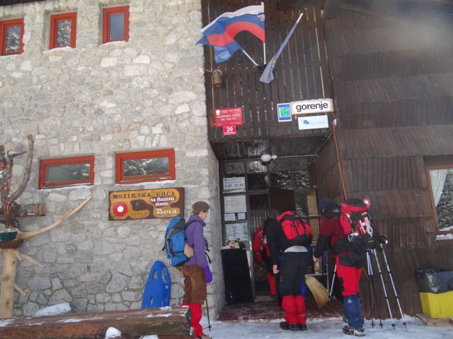 Žekovec - Mozirska koča - Golte, 8.2.2012 - foto