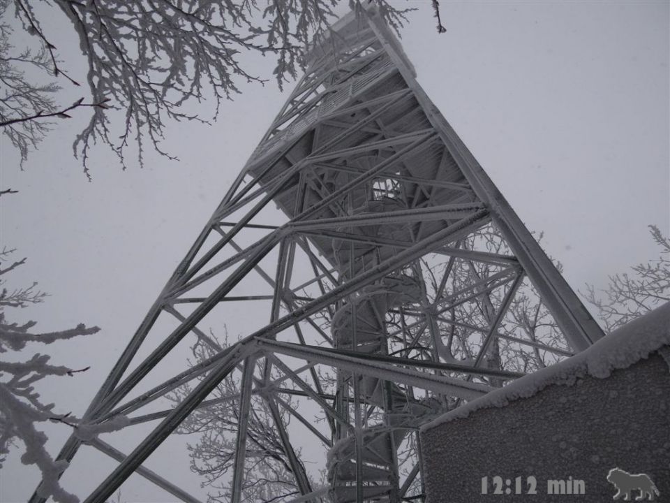 BOČ, 978 m v snegu, 12.2.2012 - foto povečava