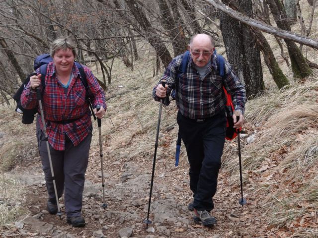 SLAVNIK,1028m in VREMŠČICA,1027m, 18.3.2012 - foto