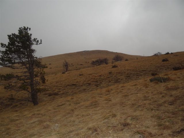 SLAVNIK,1028m in VREMŠČICA,1027m, 18.3.2012 - foto