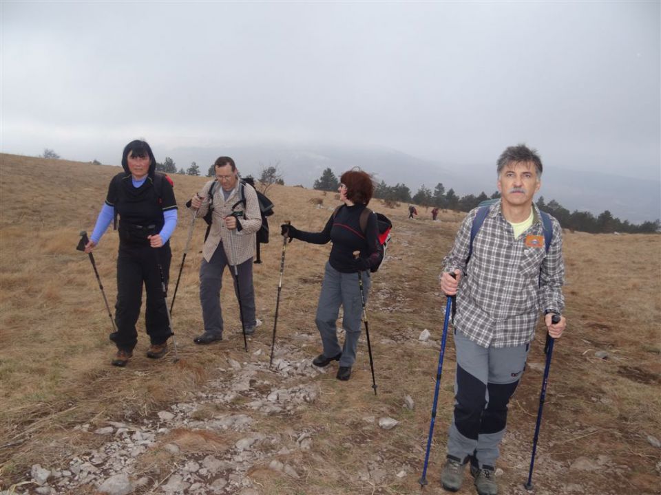 SLAVNIK,1028m in VREMŠČICA,1027m, 18.3.2012 - foto povečava