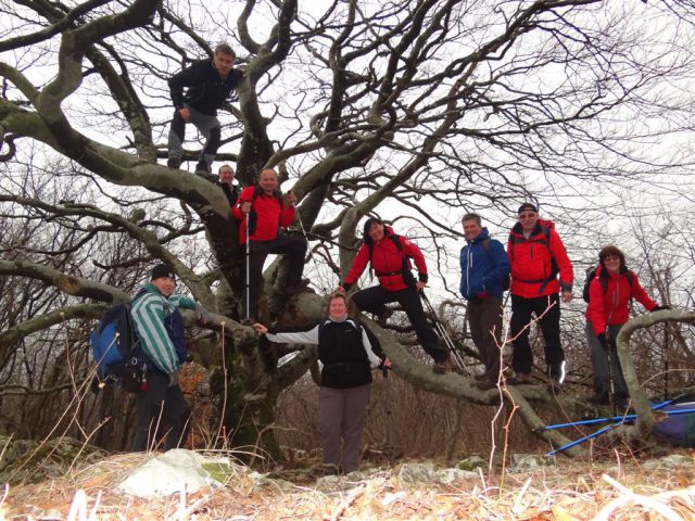 SLAVNIK,1028m in VREMŠČICA,1027m, 18.3.2012 - foto