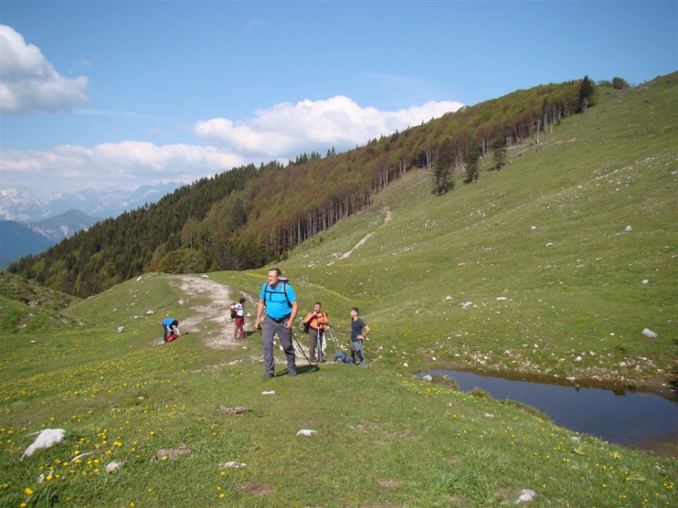 STRUŠKA PLANINA (1944m) in GOLICA (1834m) - foto povečava