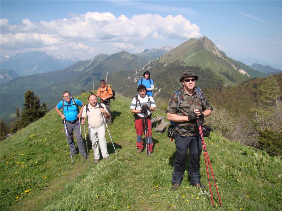 STRUŠKA PLANINA (1944m) in GOLICA (1834m) - foto povečava