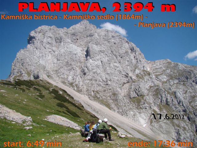 PLANJAVA, 2394 m, 17.6.2012 - foto