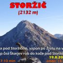 STORŽIČ (2132 m), 19.8.2012