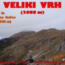 Pl. KOFCE in VELIKI VRH, 2088 m, 18.11.2012