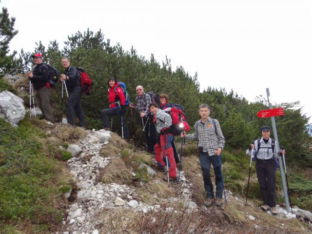 Pl. KOFCE in VELIKI VRH, 2088 m, 18.11.2012 - foto